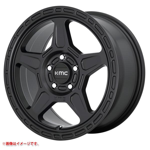 KMC KM721 アルパイン 8.0-17 サテンブラック