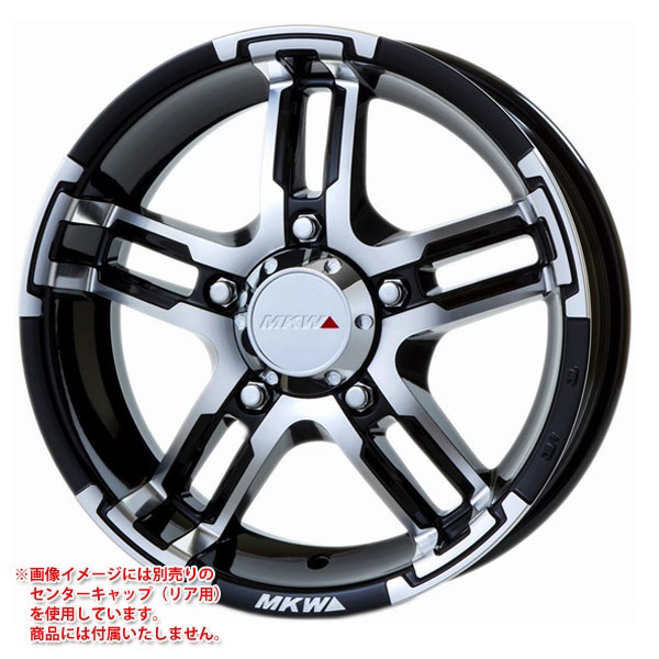 MKW MK-55J 5.5-16 ダイヤカットグロスブラック