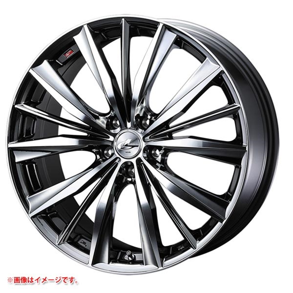 ウェッズ レオニス VX 7.0-18 ブラックメタルコートミラーカット BMCMC