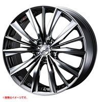 ウェッズ レオニス VX 7.0-18 ブラックメタルコートミラーカット BMCMC