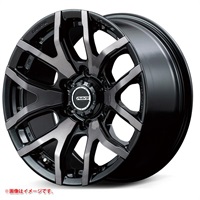 レイズ デイトナ FDX F6 8.0-18 クリアブラック KZ