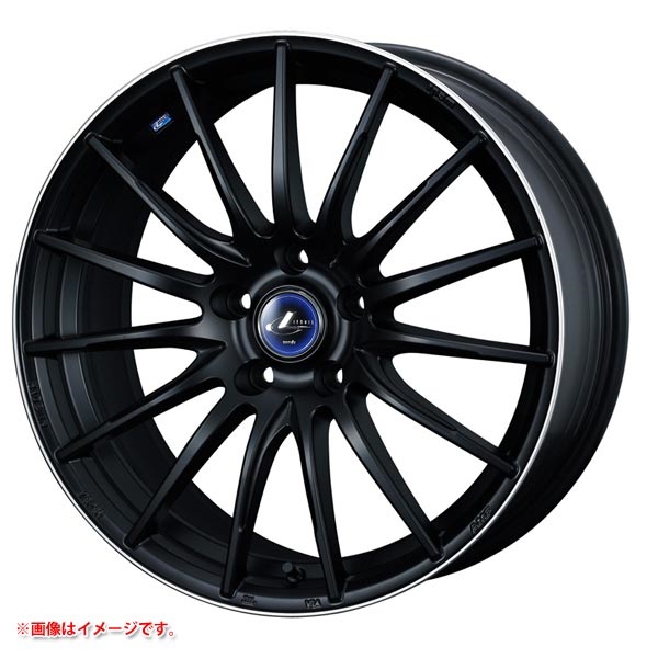 ウェッズ レオニス ナヴィア 05 7.0-18 マットブラックリムポリッシュ MBP
