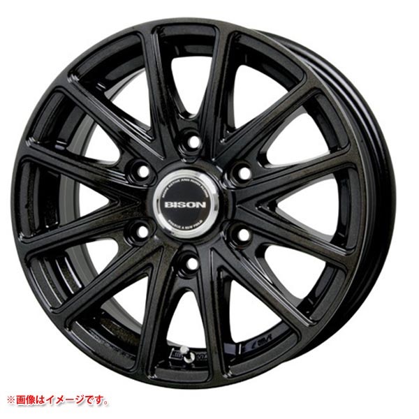 ホットスタッフ バイソン BN-01 6.0-15 メタリックブラック