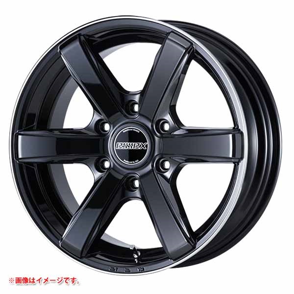 CRS エセックス EC 7.5-18 ブラックリムフランジポリッシュ BRP