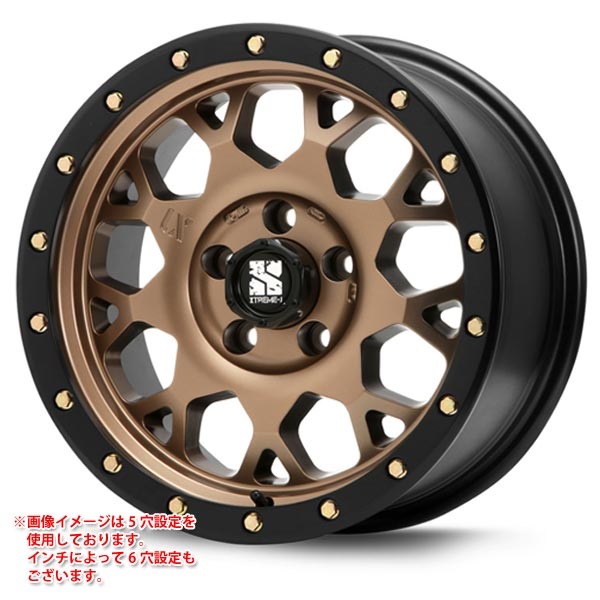 MLJ エクストリームJ XJ04 8.0-16 マットブロンズブラックリム MBR