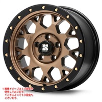 MLJ エクストリームJ XJ04 8.0-16 マットブロンズブラックリム MBR