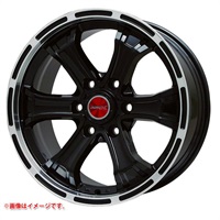 ビッグウェイ B マッド K 6.0-15 グロスブラックリムポリッシュ