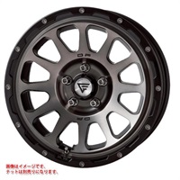 デルタフォース デルタフォース オーバル 7.0-16 マットスモークポリッシュ