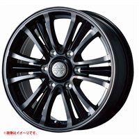 トピー バザルト エックスタイプ2 6.5-16 ピアノブラックブラッククリア