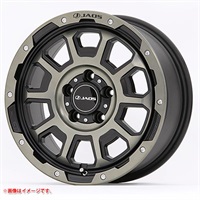 ジャオス アダマス BL5 7.0-16 スモークポリッシュブラック SPB