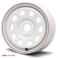 MLJ デイトナ SS 6.0-15 トリコロールホワイト