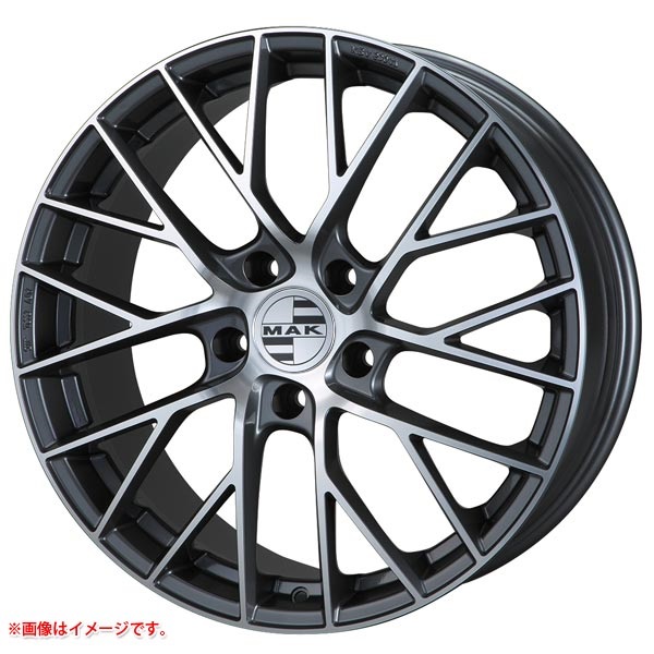 MAK MAK モナコ 11.0-20 ガンメタリックミラー