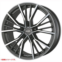 MAK MAK ユニオン 7.0-17 ガンメタリックミラー