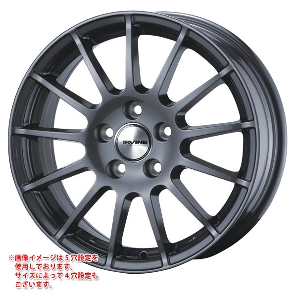 ウェッズ アーヴィン F01 6.0-15 ガンメタリック