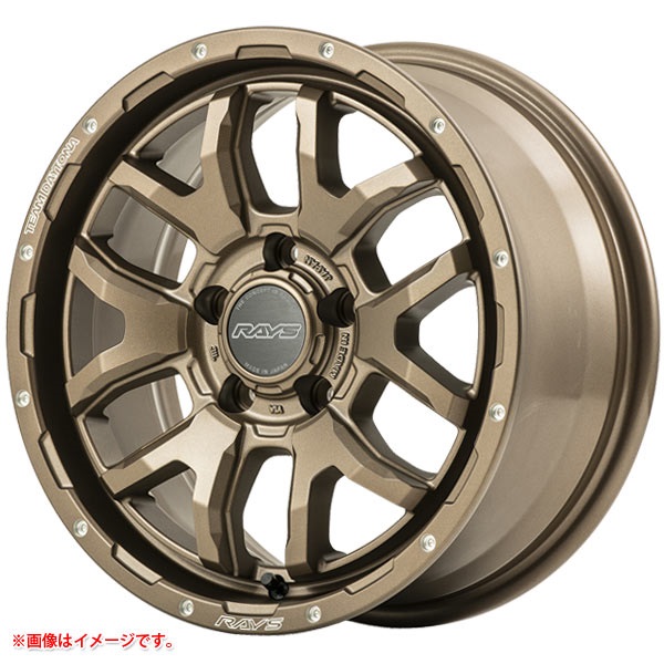 レイズ デイトナ F6 ブースト 7.0-17 ダークブロンズ Z5