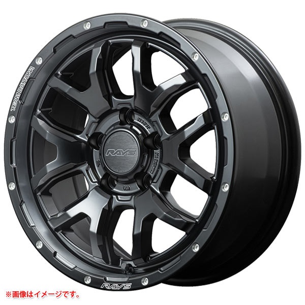 レイズ デイトナ F6 ブースト 7.0-16 セミグロスブラック N1