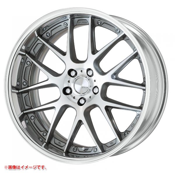 ワーク ランベック LM7 9.0-18 GRシルバーカットクリア GRP