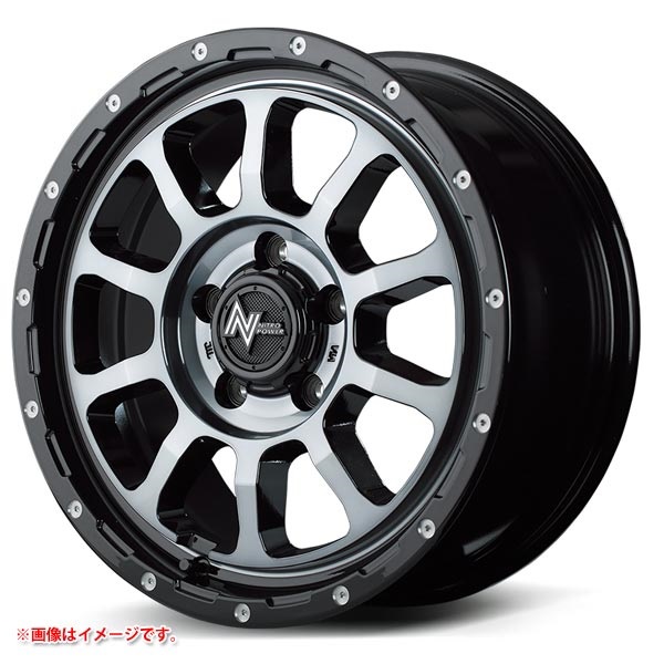 マルカサービス ナイトロパワー M10 パーシング 7.0-17 ブラックマシニングブラッククリア BK