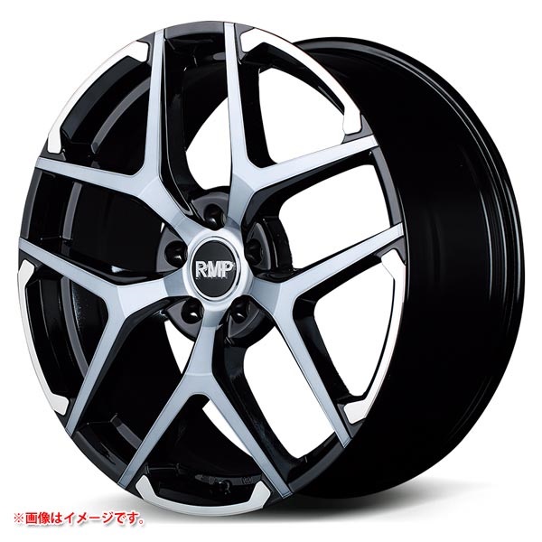 マルカサービス RMP 025FX 8.5-20 ブラックポリッシュハイブリッドクリアシルバー SBKP