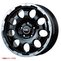 レアマイスター LMG CS-9 6.5-16 BKブラッククリアリム