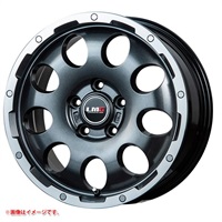 レアマイスター LMG CS-9 6.5-16 ガンメタリムポリッシュ