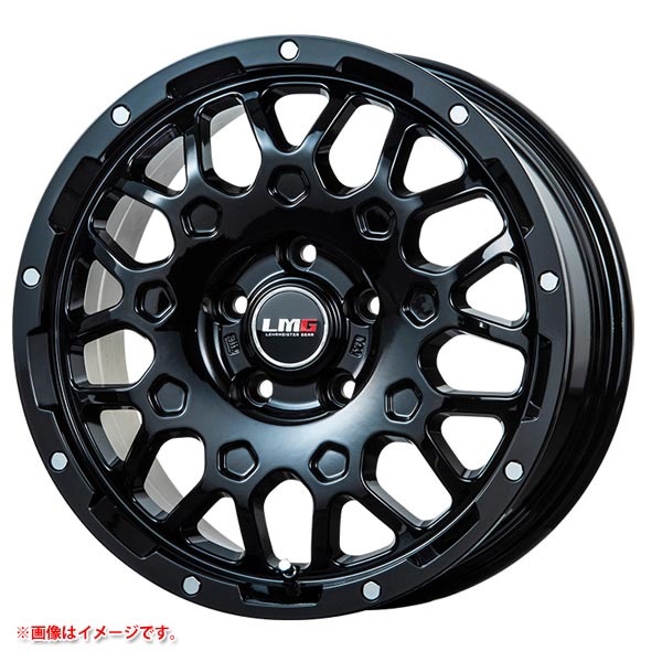 レアマイスター LMG MS-9W 6.5-17 グロスブラック