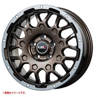 レアマイスター LMG MS-9W 6.5-17 ブロンズリムポリッシュ