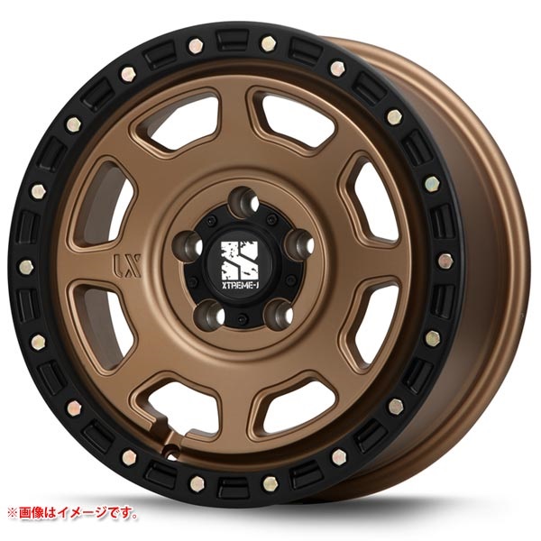 MLJ エクストリームJ XJ07 7.0-16 マットブロンズブラックリム MBR
