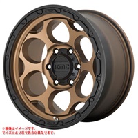 KMC KM541 ダーティーハリー 8.5-17 マットブロンズブラックリップ