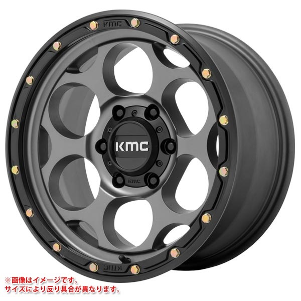 KMC KM541 ダーティーハリー 8.5-17 サテングレイブラックリップ