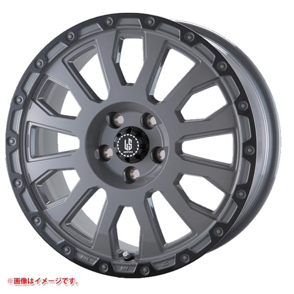 阿部商会 ラ・ストラーダ アヴェンチュラ 7.5-17 ソリッドグレーアノダイズドリム SGAR