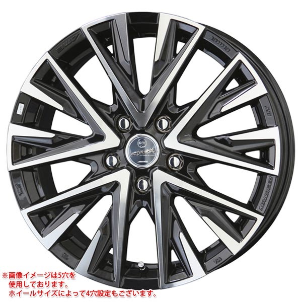 共豊 スマック レジーナ 6.5-16 ブラックポリッシュ