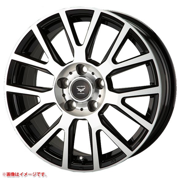 阿部商会 ラ・ストラーダ ティラード ラムダ 7.0-17 ブラックポリッシュ