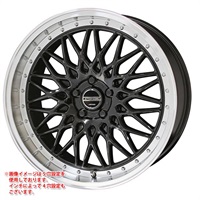 共豊 シュタイナー FTX 8.0-19 オニキスブラックリムポリッシュ