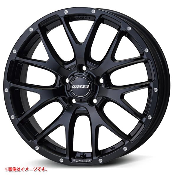 レイズ ホムラ 2x7FA 7.5-18 セミグロスブラック BOL