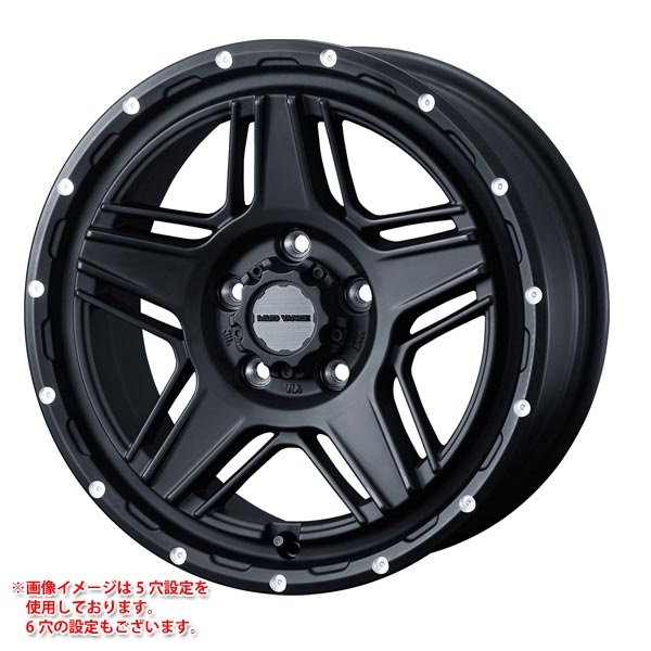 ウェッズ マッドヴァンス07 8.0-18 フルマットブラック