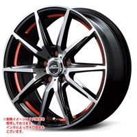 マルカサービス シュナイダー RX02 6.0-15 ブラックポリッシュアンダーカットレッド BP/RED