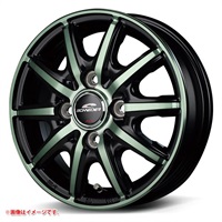 マルカサービス シュナイダー RX10-K 3.5-12 ブラックポリッシュミルキーグリーンクリア GREEN