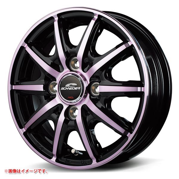 マルカサービス シュナイダー RX10-K 3.5-12 ブラックポリッシュクリスタルピンククリア PINK