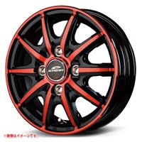 マルカサービス シュナイダー RX10-K 3.5-12 ブラックポリッシュクリスタルレッドクリア RED