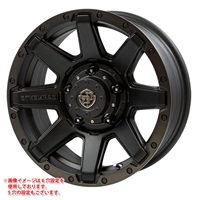 ウェッズ クロスオーバーガーメンツ スタイルU 8.0-17 マットブラッククリア MBK