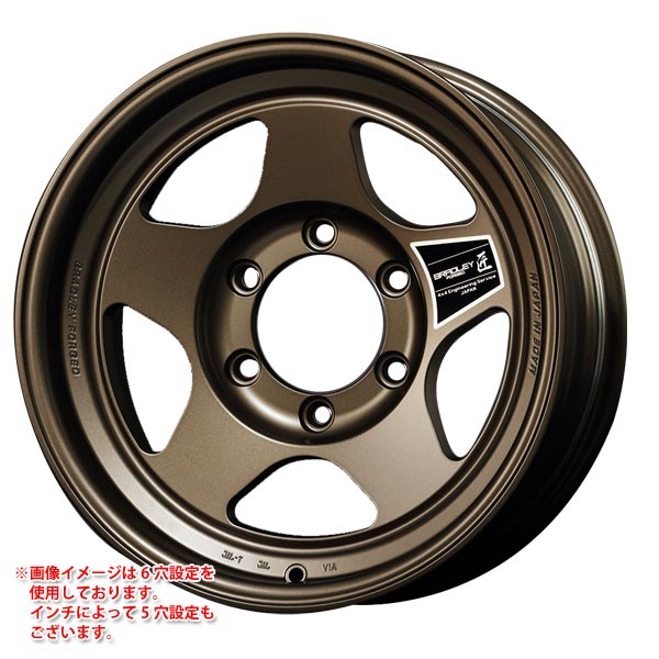 4x4エンジニアリング ブラッドレー フォージド タクミ 7.0-16 マットチタンブロンズ