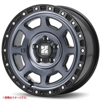 MLJ エクストリームJ XJ07 7.0-16 グロスブラックマシンインディゴ GBM