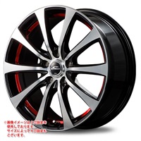 マルカサービス シュナイダー RX01 6.0-15 ブラックポリッシュアンダーカットレッド BP/RED