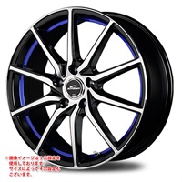 マルカサービス シュナイダー RX810 7.0-18 ブラックポリッシュアンダーカットブルー BP/BLU