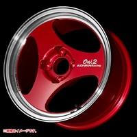 ヨコハマ アドバンレーシング オニ2 8.0-15 マシニングレーシングキャンディーレッド MCR