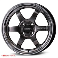 レイズ ボルクレーシング TE37 KCR プログレッシヴモデル 6.0-16 シャイニングブラックメタルリムFDMC HF