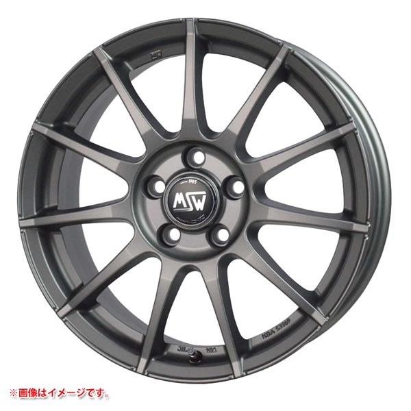 ホットスタッフ OZ MSW 85-2 6.5-16 マットガンメタル MGM