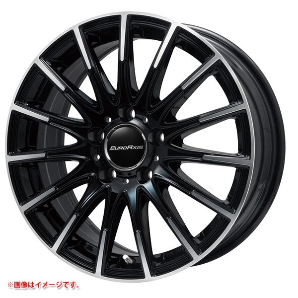 レアマイスター ユーロアクシス エアフルト 7.0-17 ブラックポリッシュ