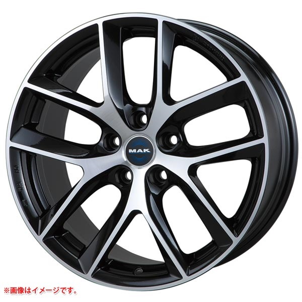 MAK MAK ボルテージFF 8.5-18 ブラックミラー